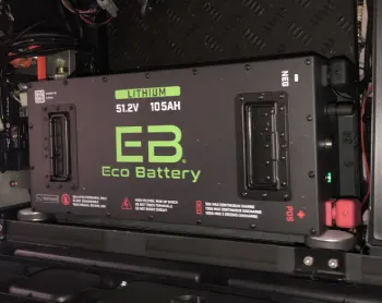 Golf cart lithium battery system installed in Mount Pleasant, South Carolina